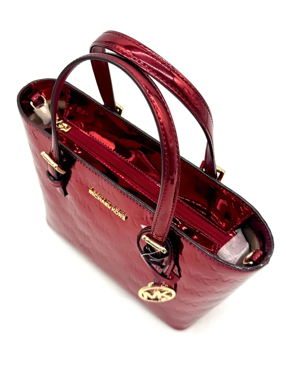 Michael Kors Jet Set Travel XS TZ Tote Bag Gold